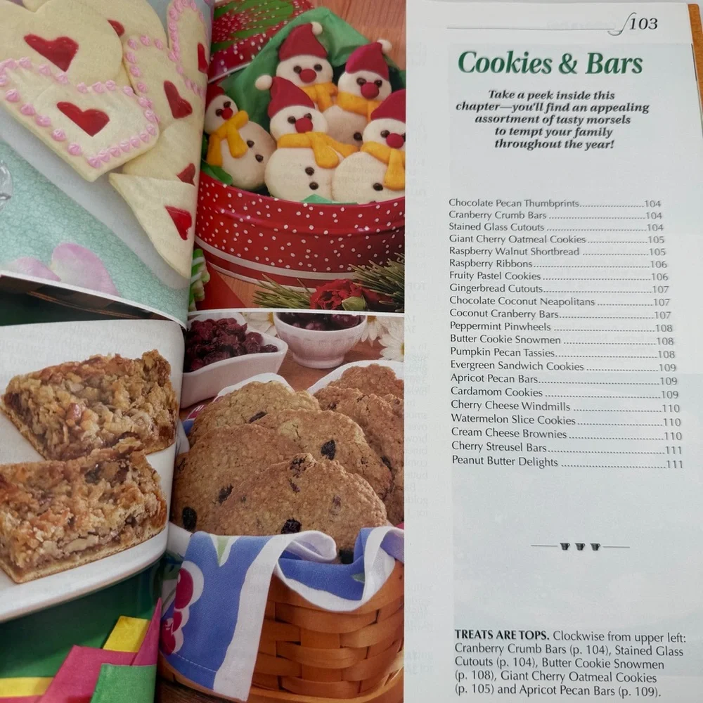 Taste of Home 2004 Annual Recipes Cookbook - Colorful Cover